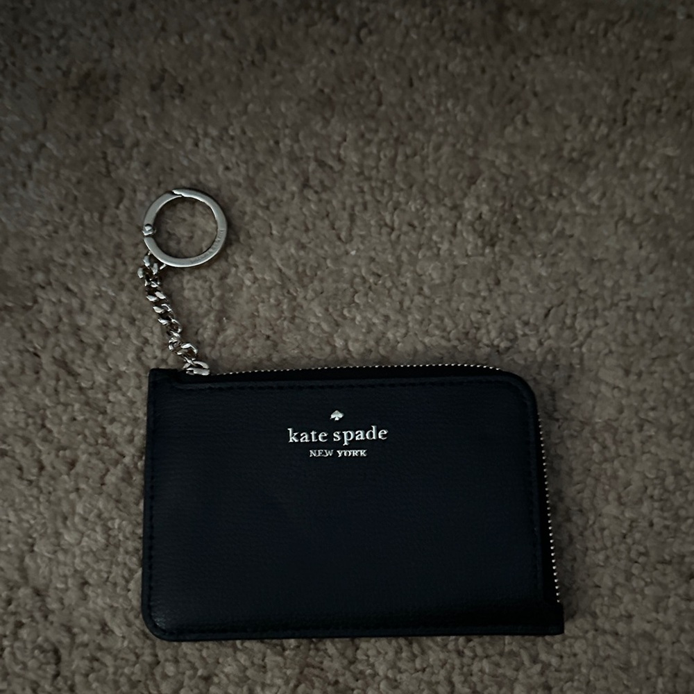 Kate Spade Black Keychain Pouch
